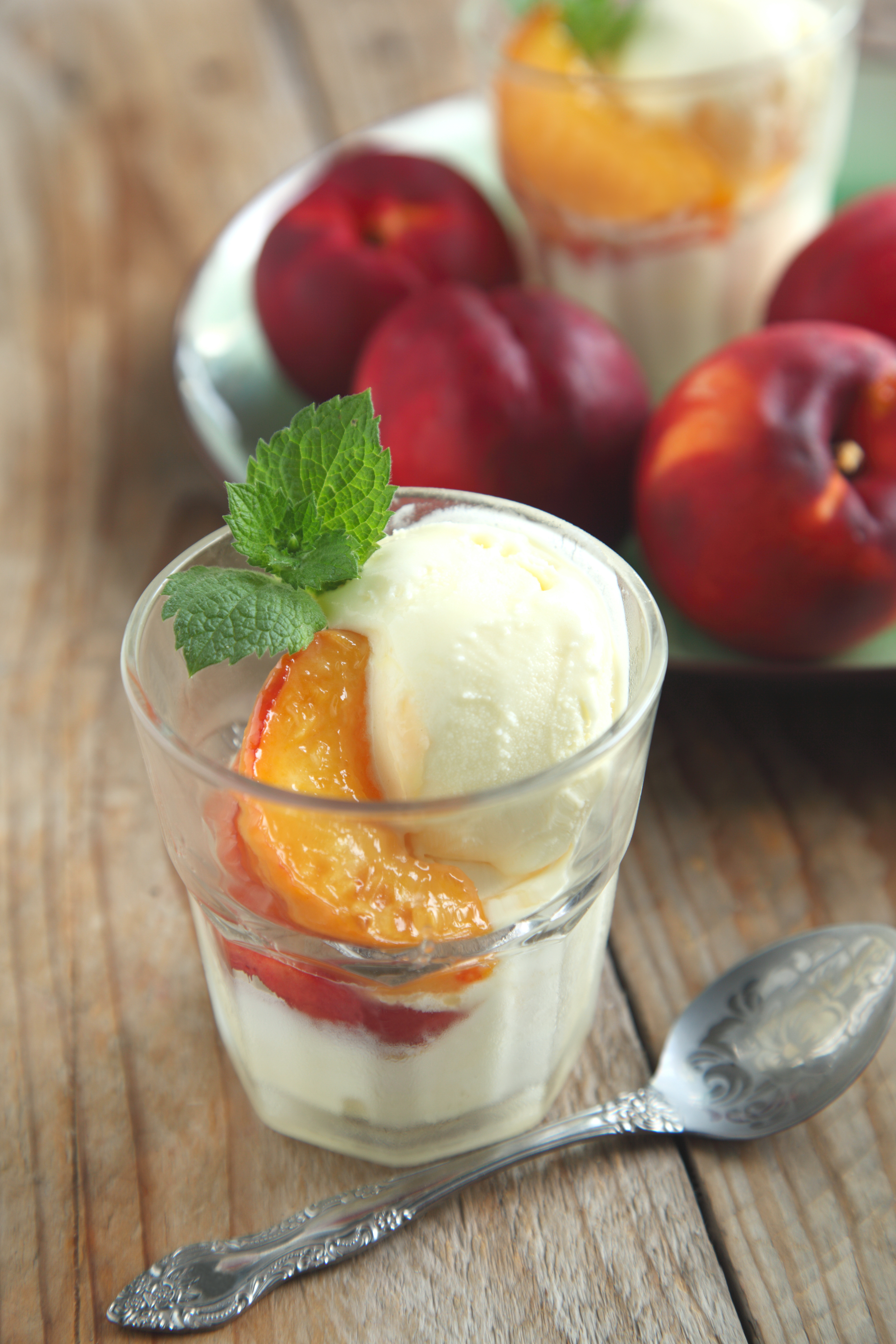 Peach Frozen Yogurt