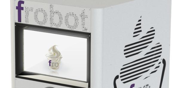 automatic frozen yogurt machine