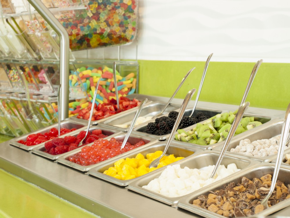 soft serve frozen yogurt machine
